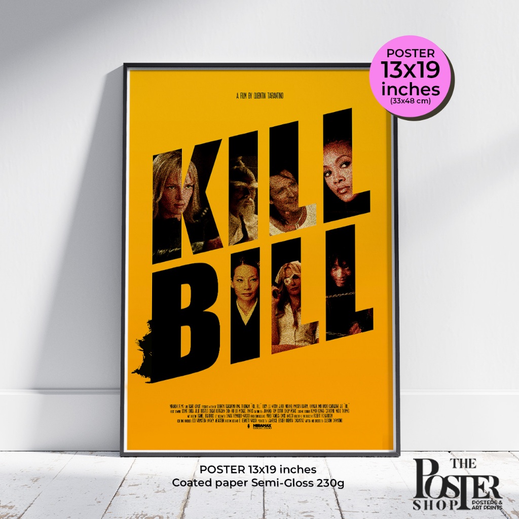 Kill Bill Poster / art collection Quentin โปสเตอร์ภาพขนาด 33X48 cm - รูปที่ 7