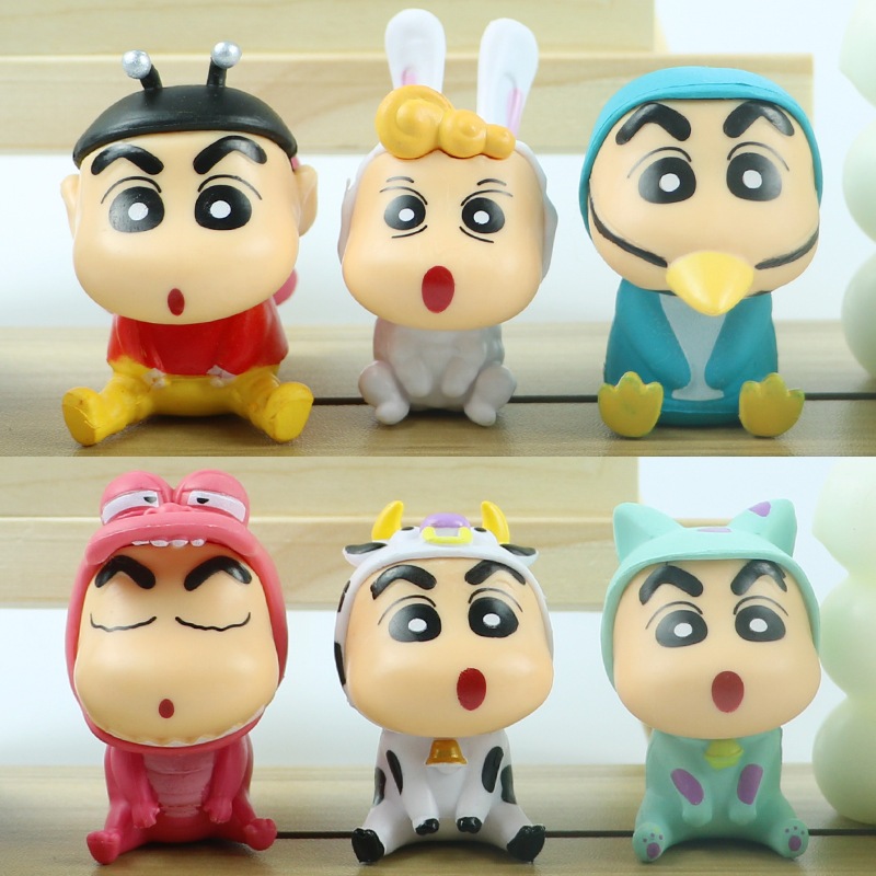 โมเดลฟิกเกอร์ คอสเพลย์ชินจัง Crayon Shin chan ใหม่ โมเดลฟิกเกอร์ เครยอนชินจัง สําหรับตกแต่งรถยนต์ ตกแต่งบ้าน