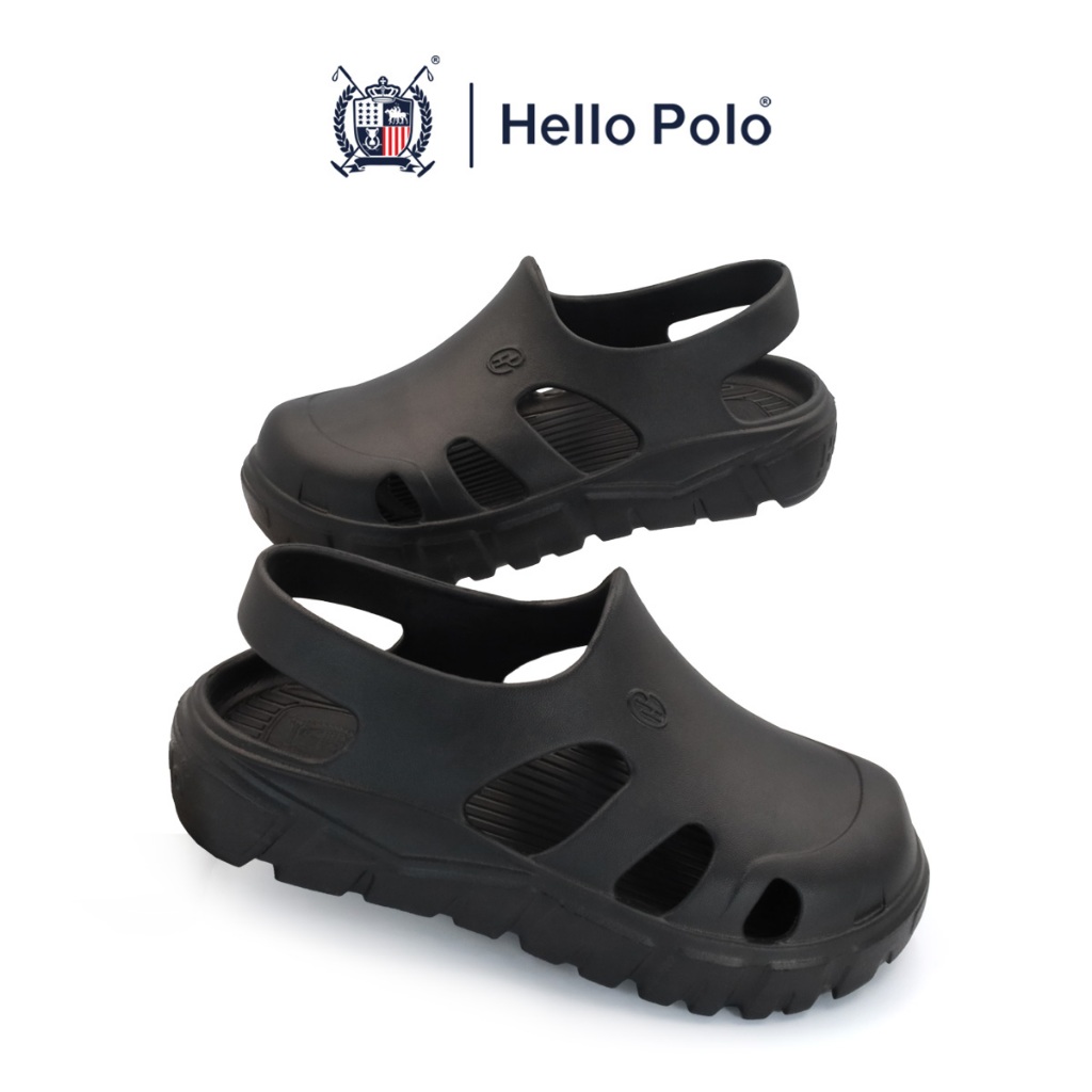Hello Polo รุ่น HP8035 รองเท้าแตะพื้นนิ่มสำหรับผู้ชายและผู้หญิง รองเท้ารัดส้น Size 36-45