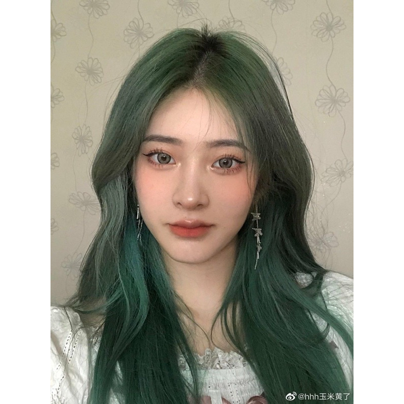 MERZii Color สีเทาเขียวอมฟ้า Ash turquoise🦚🦚🦚(พื้นผมระดับ6 หรือ 10) - รูปที่ 2