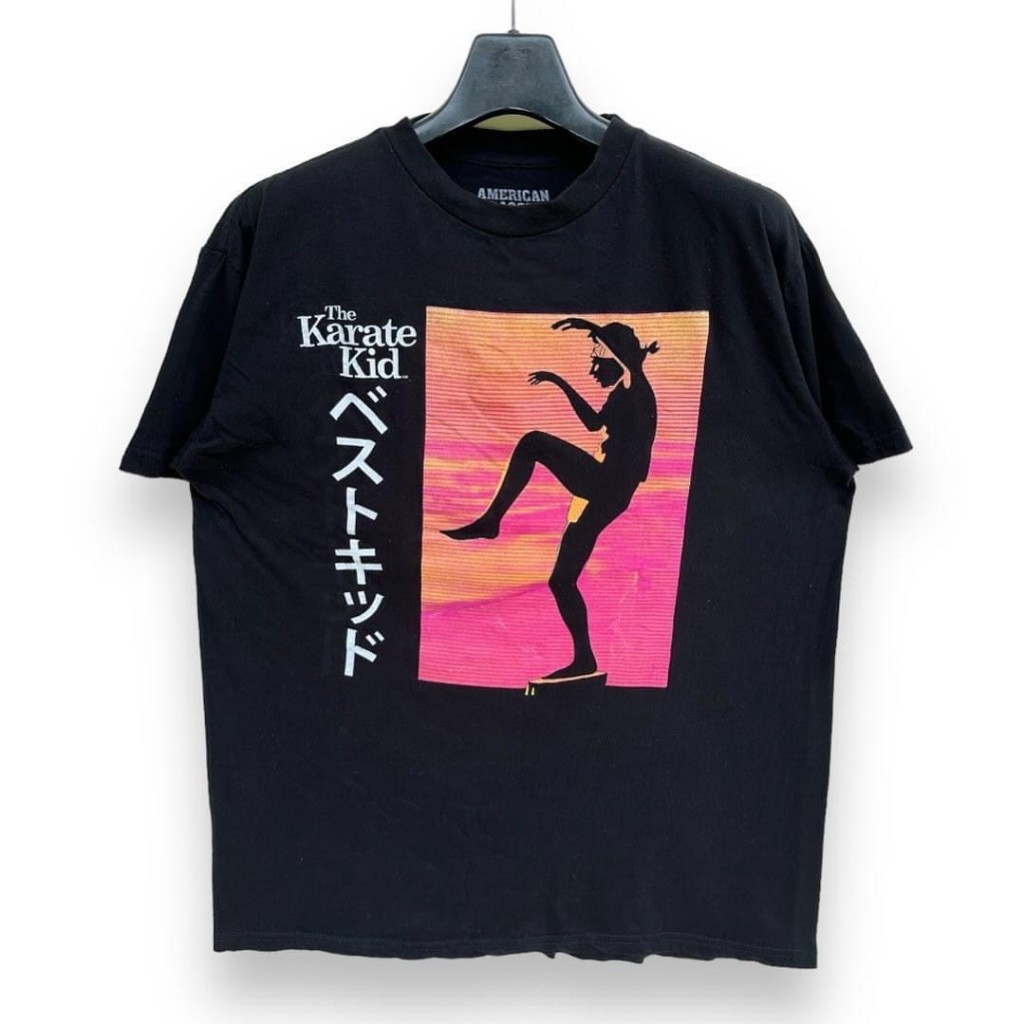 The Karate Kid เสื้อยืดภาพยนตร์ (สภาพดี)