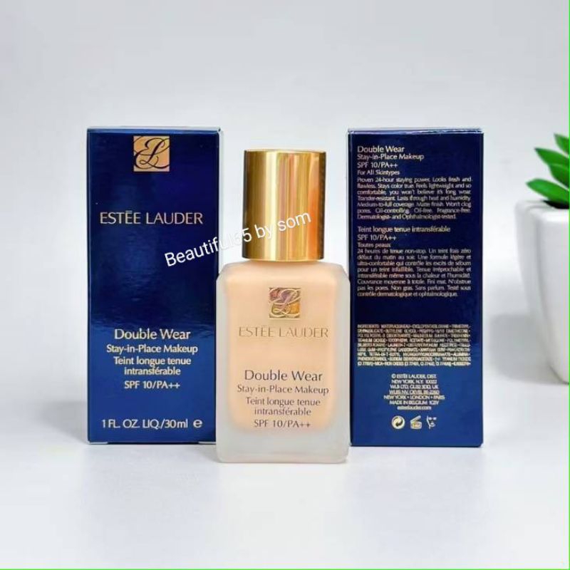 รองพื้น Estee Lauder Double Wear SPF10/PA++ขนาด 30ml. (สีเบอร์ 2C0 COOL VANILA)