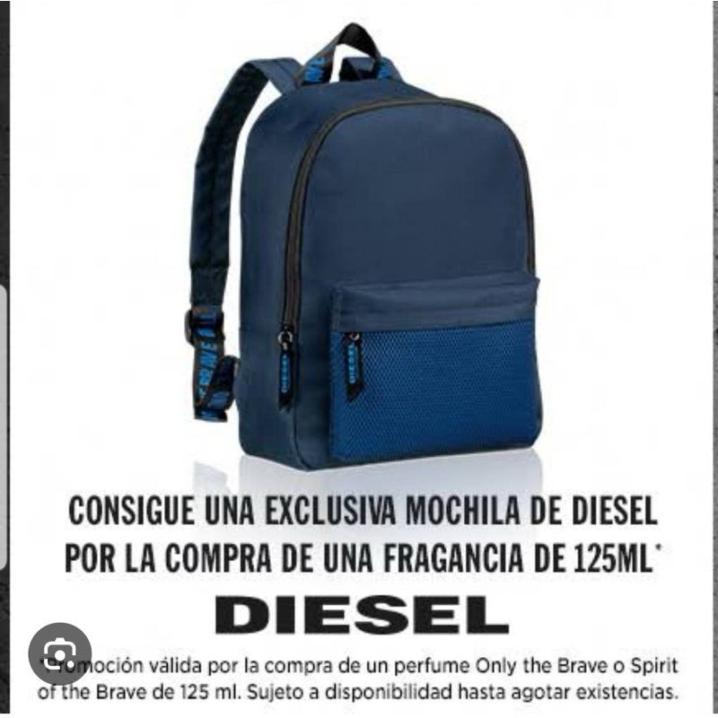 กระเป๋าเป้ DIESEL Fragrances ดีเซล สีกรมท่า-ฟ้า