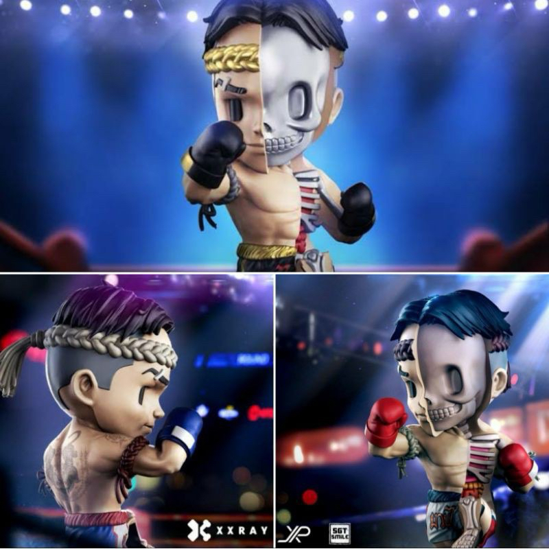 Mighty Jaxx X Jason Freeny XXRAY Muay Thai (Very Very Rare)