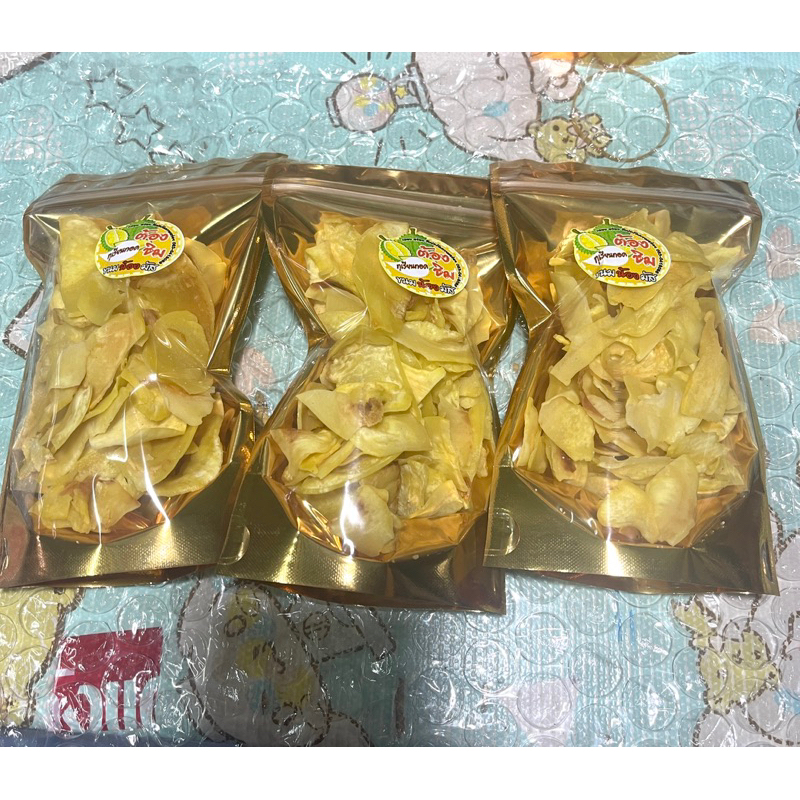 ทุเรียนทอด(เกรดชิ้นเล็กเกรดB)กรอบ อร่อย50 กรัม
