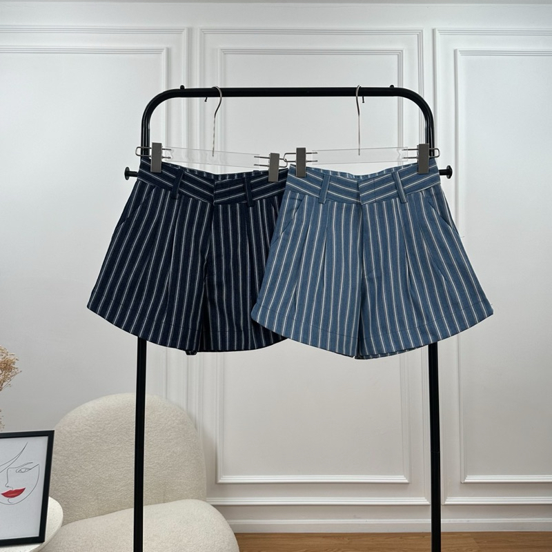 Atipashop - CORO JEAN SHORTS กางเกงขาสั้น ยีนส์