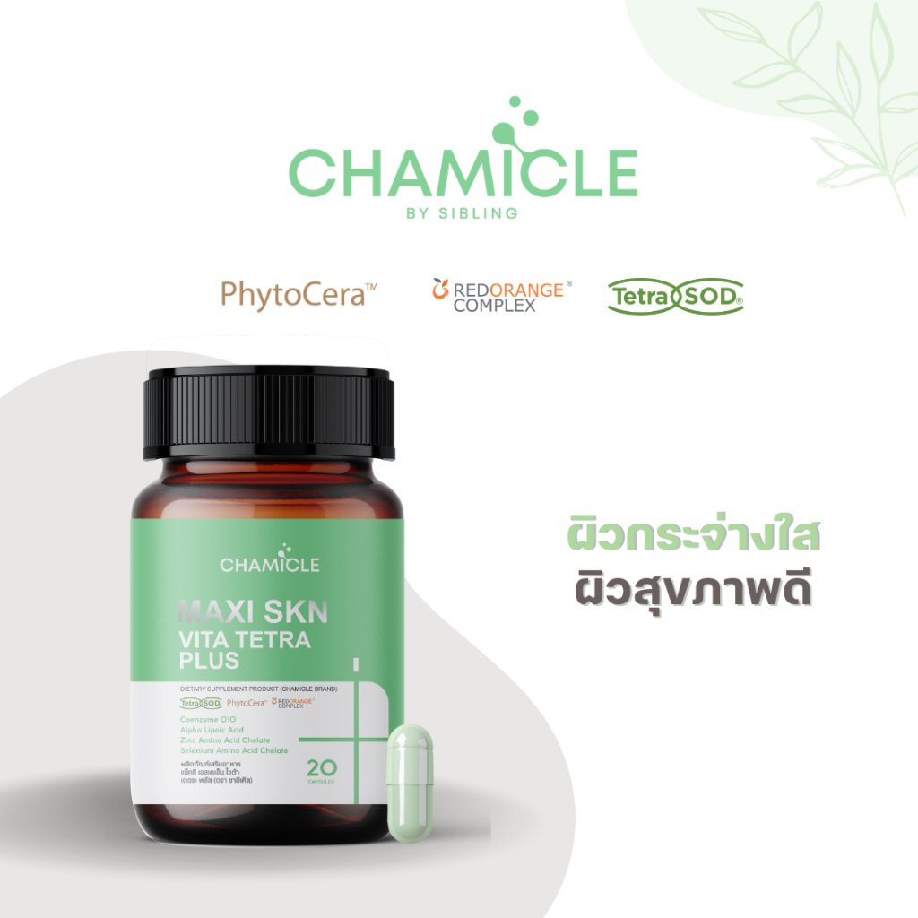MAXI SKN VITA TETRA PLUS | แม็กซิ เอสเคเอ็น ไวต้า เตตระ พลัส (ตรา ชามิเคิล)