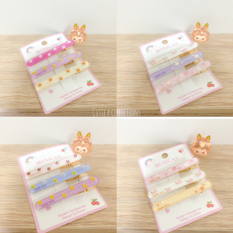 ✅ราคา/3ชิ้น🌈🌻กิ๊บติดผมมินิมอล สไตล์เกาหลี🌻🌈งานจริงสวย ติดแล้วน่ารักมากๆ สายหวานต้องห้ามพลาด ของมันต้องมี!
