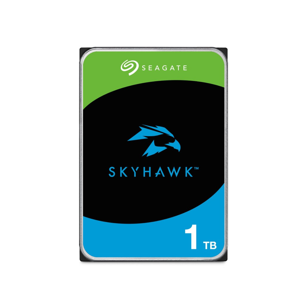 1 TB 3.5" HDD (ฮาร์ดดิสก์ 3.5") SEAGATE SKYHAWK - 5400RPM 256MB (ST1000VX013)