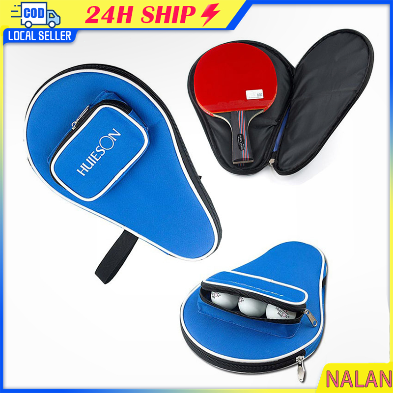 กระเป๋าไม้ปิงปอง ป้องกันไม้ปิงปอง ใสได้1ไม้ และปิงปอง 3 ลูก   จัดส่งรวดเร็ว