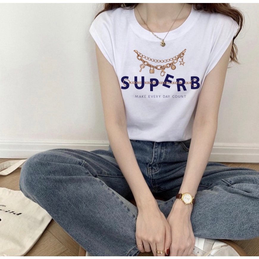 เสื้อแขนกุด เสื้อกล้าม เสื้อฤดูร้อน ส่งไว