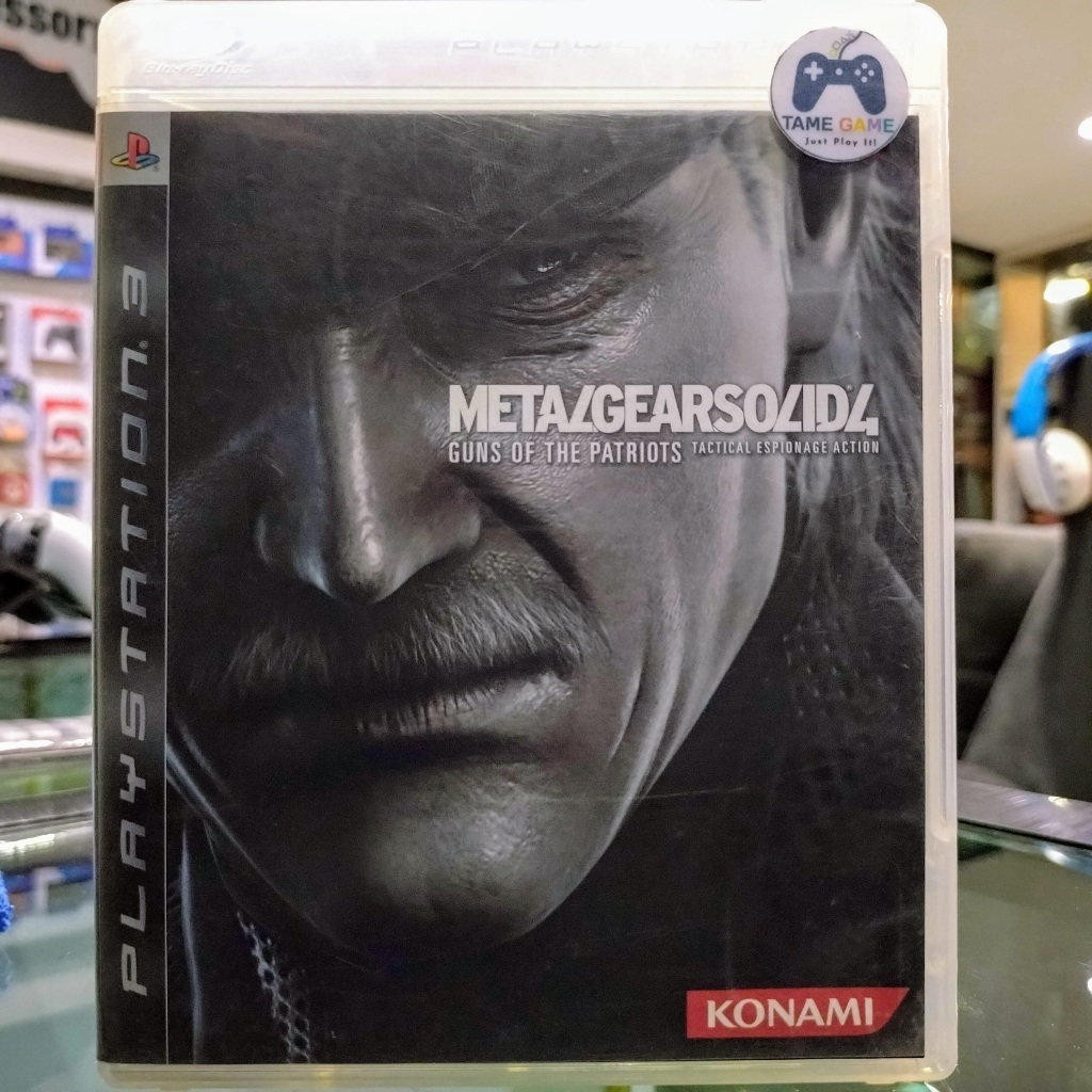 (ภาษาอังกฤษ) มือ2 PS3 Metal Gear Solid 4 Gun of the Patriots เกมPS3 แผ่นPS3 มือสอง