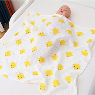 ผ้าอ้อม มัสลินแบมบู ผืนเล็ก ขนาด 70×70cm. พร้อมส่ง📌 ลายใหม่สวยๆมากมายเลือกได้ เนื้อทอสองชั้น ผ้าเช็ดปาก ผ้าซับน้ำลาย
