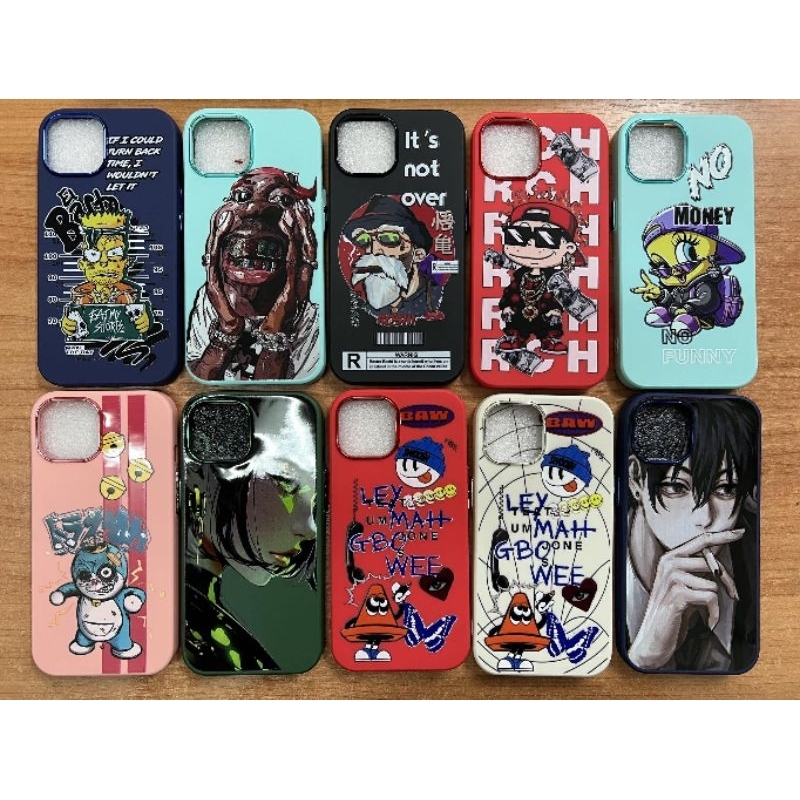 เคสลายการ์ตูนน่ารักสีสดใส รุ่น  lphone ip6 ip7 ip8 ip6+ ip7+ ip8+   พร้อมจัดส่ง