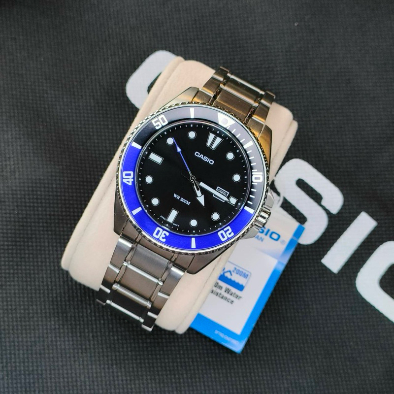 นาฬิกาผู้ชาย casio MDV-107D-1A2V คาสิโอแท้ รับประกัน 1 ปี