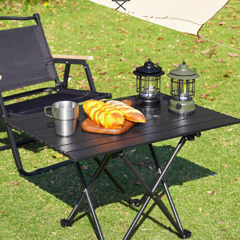 โต๊ะแคมป์ปิ้ง พร้อมกระเป๋าพกฟรี folding table มี 3 ขนาด โต๊ะปิคนิค
