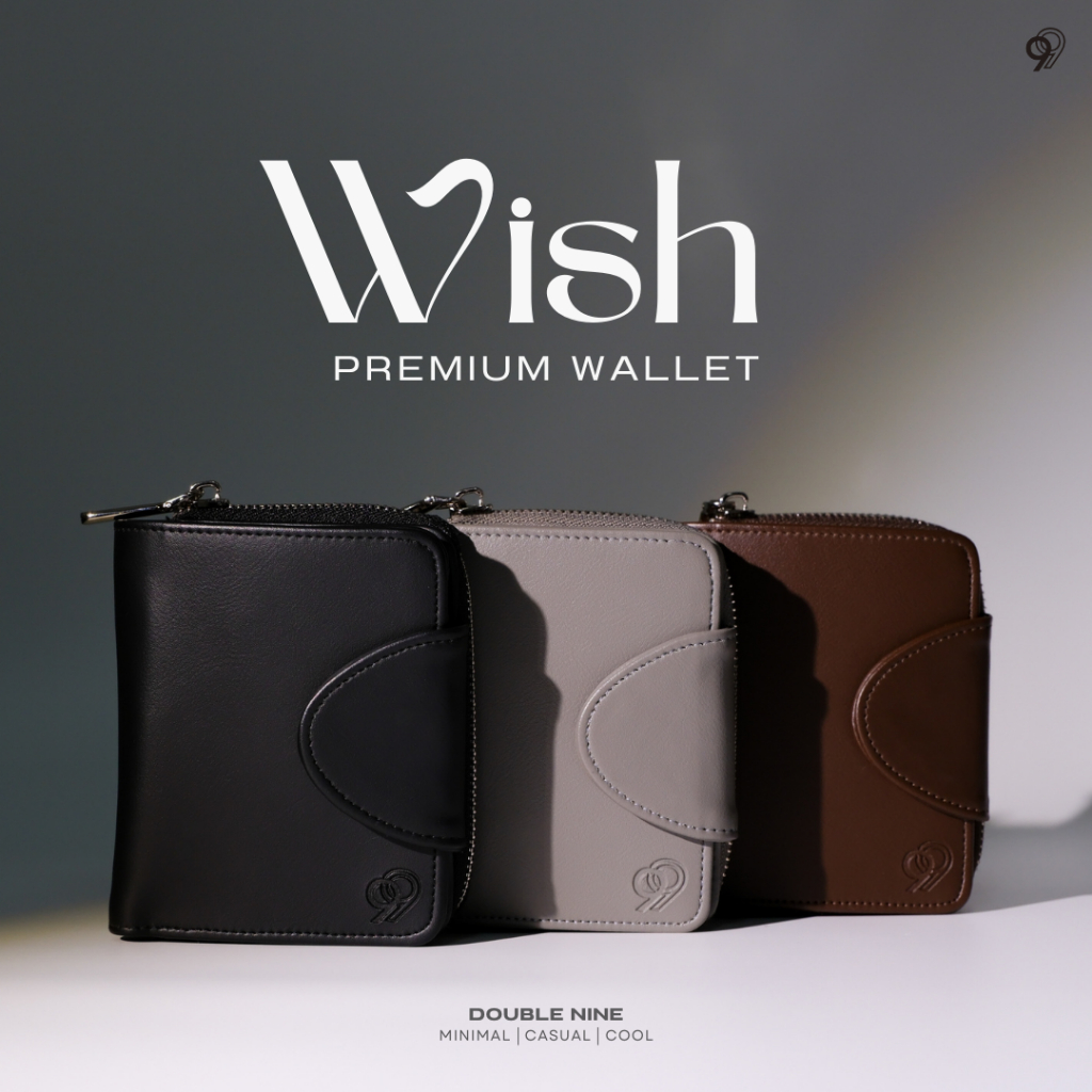 DOUBLE NINE : Wish กระเป๋าสตางค์รุ่นพรีเมี่ยม