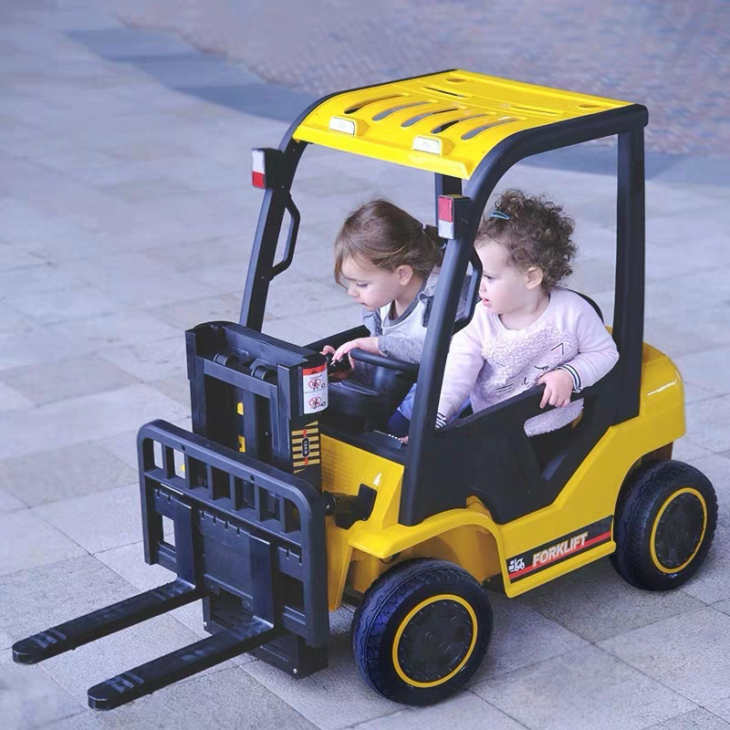 🔥Mini Forklift รถโฟค์ลิฟเด็ก เหมาะสำหรับเด็ก 4 ขวบขึ้นไป ยกของได้หนักสุด 10 kg ควบคุมผ่านรีโมทได้ แข็งแรง ขับสนุก