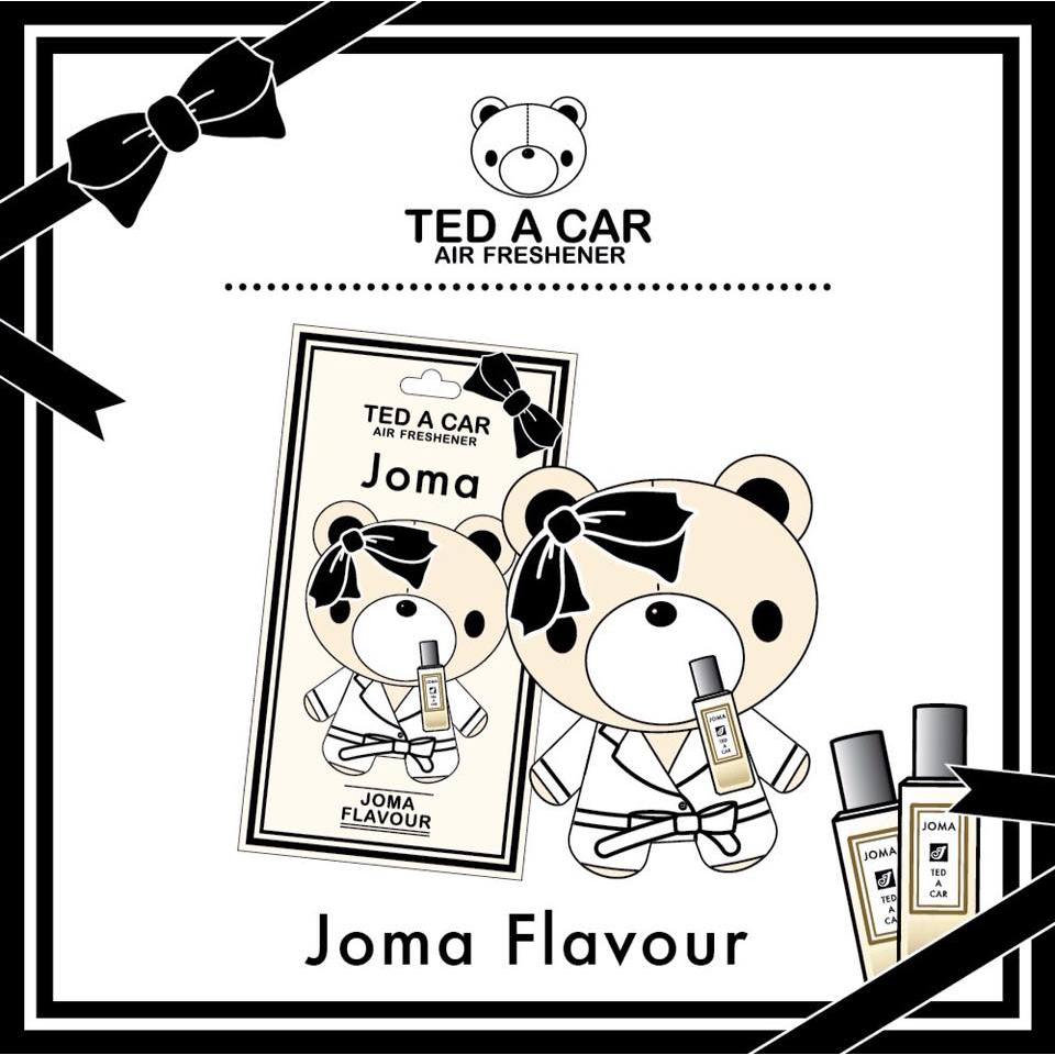 TED A CAR Joma แผ่นน้ำหอม กลิ่นน้ำหอม โจมา แพรฟรีเซีย ปรับอากาศในรถยนต์