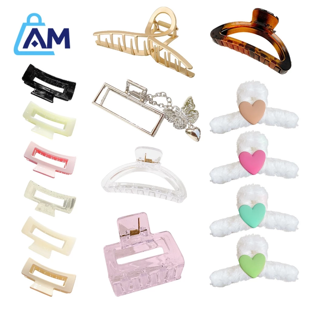 ambag กิ๊บหนีบผม สไตล์เกาหลี 🍒 1แพค 12ชิ้น 🍒 ราคาสุดจึ้ง พร้อมส่งในไทย (ของมีจำนวนจำกัด) กิ๊บติดผมมินิมอล น่ารัก
