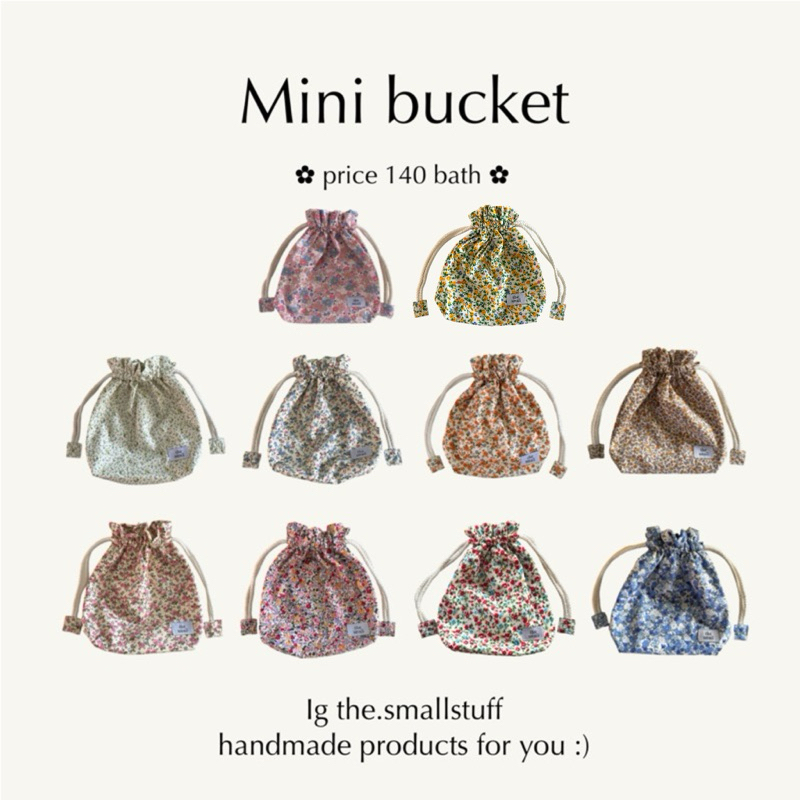 mini bucket all pattern
