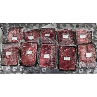 เนื้อใบพายโคขุนสไลด์ ขนาด 500 กรัม ( Chuck Eye Slice 500Grams )