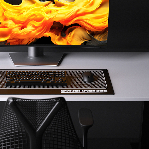 (พร้อมส่งในไทย) Synchronize Deskmat R2 by Aiglatson Studio