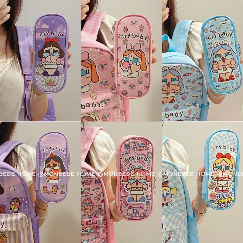 กระเป๋าใส่ดินสอ ลายCRYBABYการ์ตูนซิปรอบ พร้อมส่ง