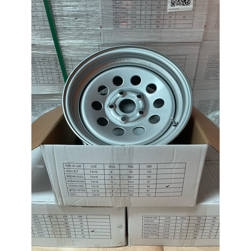 กะทะผ่า ขอบ15 บรรทุกหนัก ของใหม่ มีรับประกัน ยี่ห้อ ATW