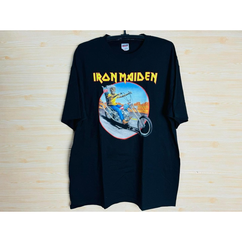 เสื้อวง Iron Maiden Tour 2008 (งานเก่าตรงยุค) ลิขสิทธิ์แท้💯