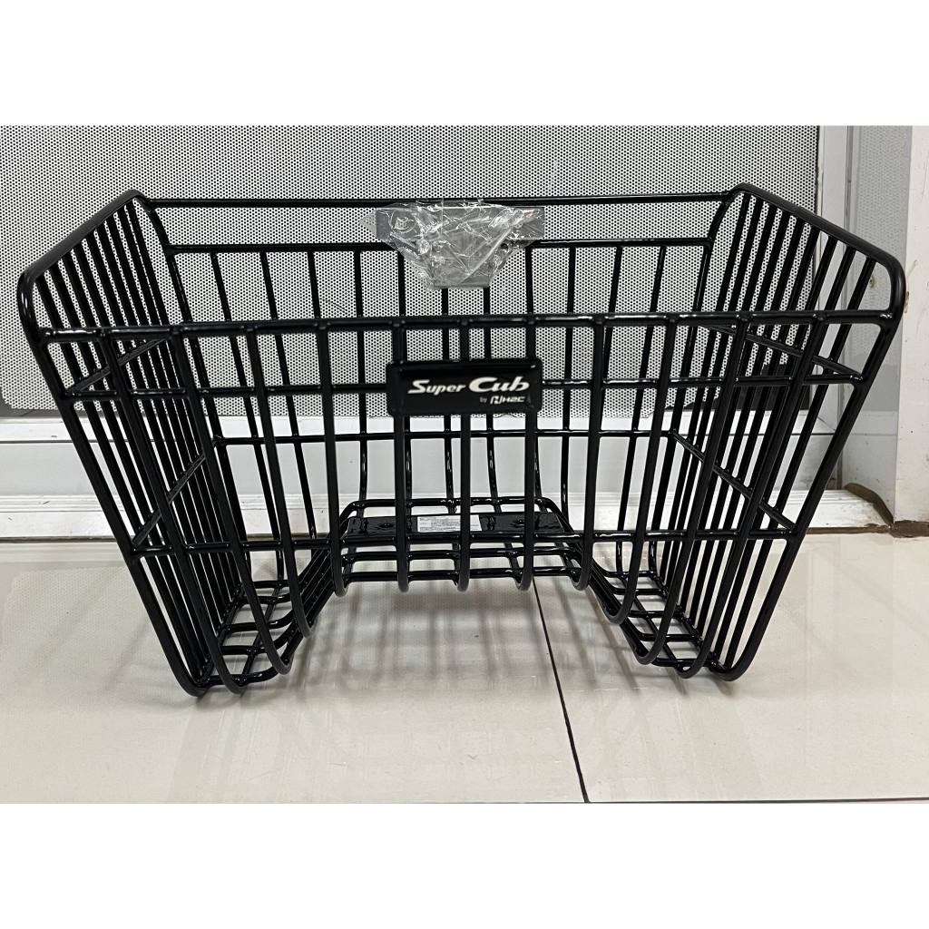 ตะกร้าหน้า Super Cub สีดำปี2023-2024 WAVE110i ปี 2014-2023-2024