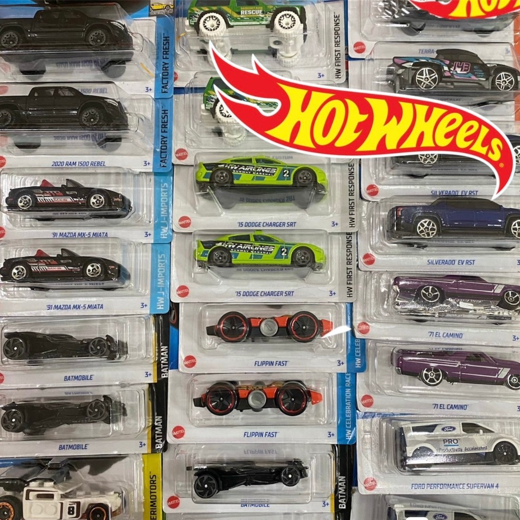 ⚡️ส่งภายใน48 ชม.⚡️โมเดลรถหล็ก Hotwheels Basic Car ลิขสิทธิ๋แท้ 100% พร้อมส่ง