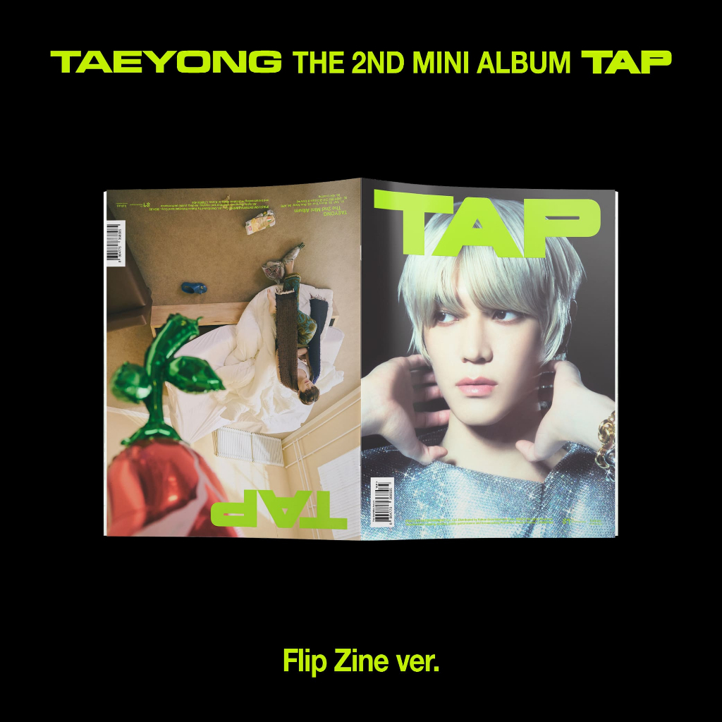 [พร้อมส่งจากไทย] TAEYONG (NCT) 2nd Mini Album [TAP] (Flip Zine Ver.) อัลบั้ม เอ็นซีที สินค้าแท้ถูกลิ