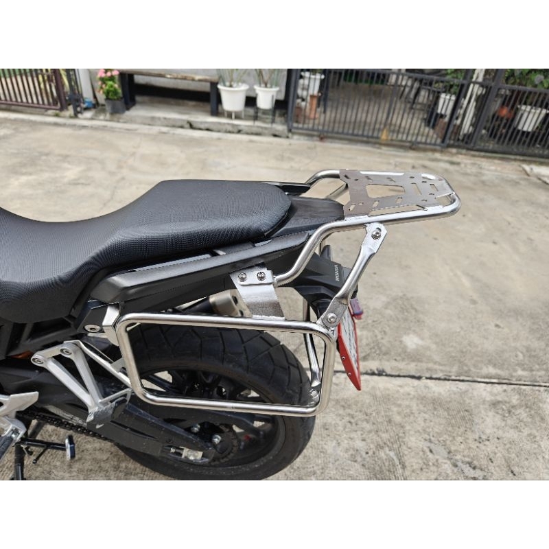 ชุดแร็คCB500X ชุดแร็คNX500 แร็คข้างCB500X แร็คข้างNX500 แร็คท้ายCB500X แร็คท้ายNX500