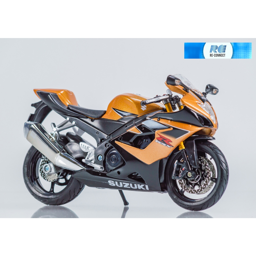 โมเดลรถมอเตอร์ไซค์ รถจักรยานยนต์ ซูซูกิ ของเล่น สะสม Maisto 1:12 Motorcycle SUZUKI GSX-R1000 Sport Big Bike Model Toy