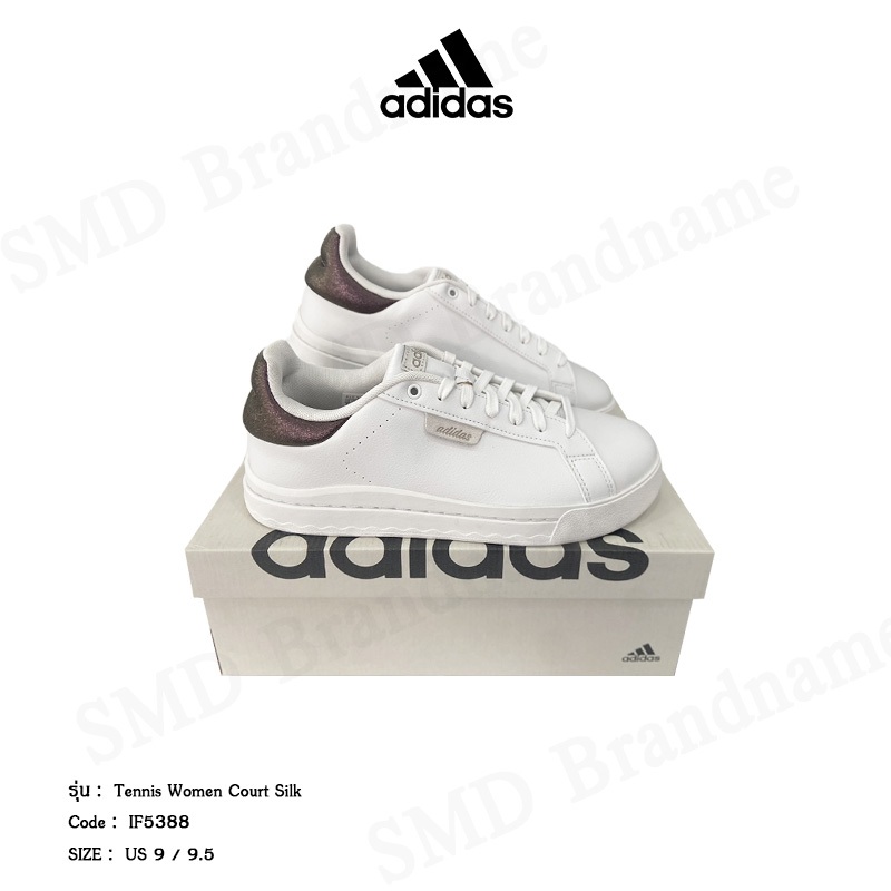 Adidas รองเท้าผ้าใบ รุ่น Tennis Women Court Silk Code: IF5388