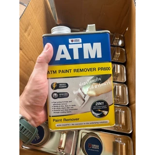 น้ำยาลอกสี ATM กระป๋อง 1/4 ขนาดบรรจุ : กระป๋อง 1 กิโลกรัม PR600