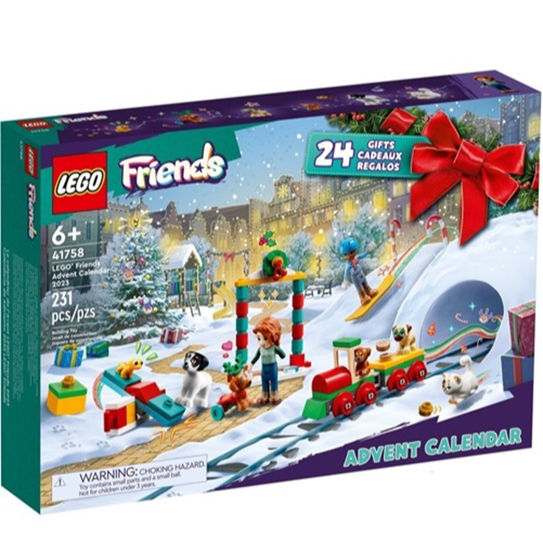 LEGO Friends 41758 Advent Calendar 2023 Building Toy Set (231 Pieces)