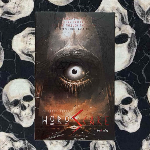 Tarot_raredcks: HoroScare Tarot- Deckstiny 2024, New, Original Seal (ภาพในกล่องมาจากกล่องอื่นค่ะ) เล