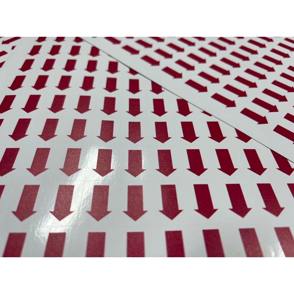 สติ๊กเกอร์ Defect ตรวจสอบงาน แบบไม่ทิ้งคราบกาว ตรวจรับงานก่อสร้าง ตรวจบ้าน คอนโด