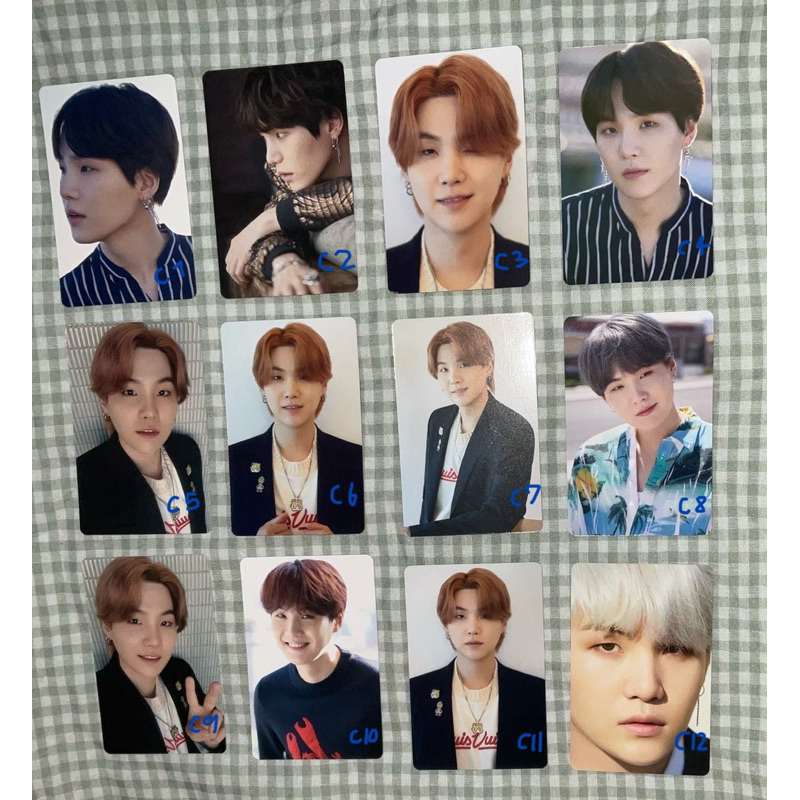การ์ดSuga - DICON 101 BTS แท้100%