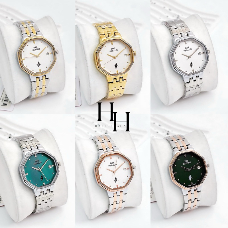 [แท้ศูนย์ไทยผ่อน0%]PARIS POLO CLUB PPC-230801 (32mm) ประกันศูนย์ไทย 1 ปี