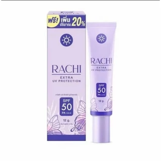 ของแท้!! มีคิวอาร์แสกน ++กันแดดราชิ เพิ่มปริมาณ 20% RACHI SPF 50PA+++ กันแดด RACHI (ขนาดใหม่ 12 กรัม)ได้ใจ