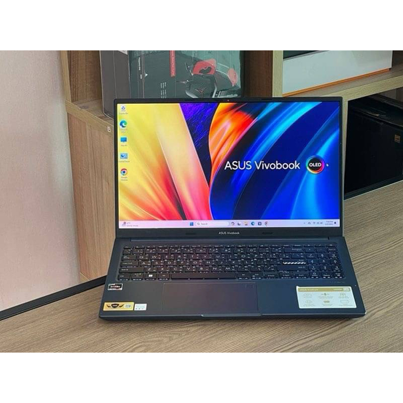Asus Vivobook 15X OLED D1503QA Ryzen 7 5800H SSD512GB RAM8GB จอ 2.8 K สินค้ามือสองครบกล่อง ประกันศูน
