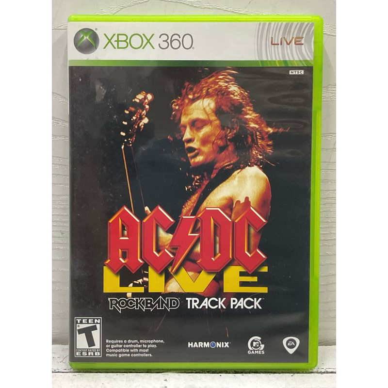 แผ่นแท้ [Xbox 360] [English] AC/DC LIVE: Rock Band Track Pack (Zone 1 US) (NTSC)