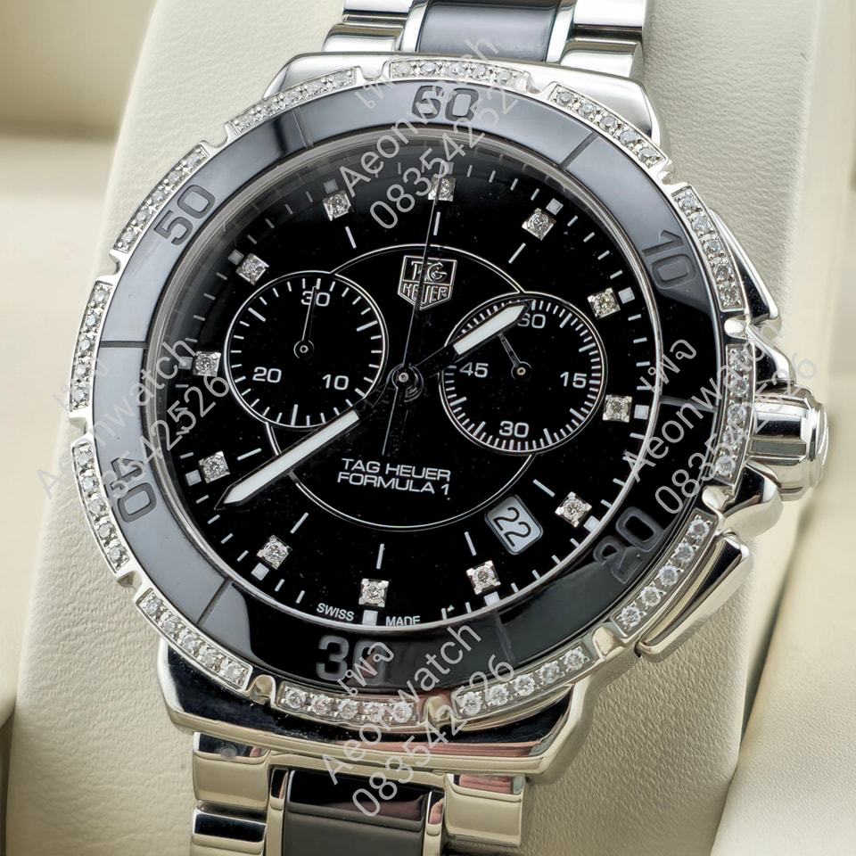 Tag Heuer Formula 1 cah1212 with diamonds and ceramic