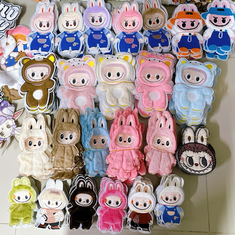 ตัวติดDIY จัดส่งภายใน1-2วัน ขนปุย กระเป๋าสาน ตกแต่งเสื้อผ้าน่ารัก เย็บได้ (ไม่มีกาว) งานฝีมือ