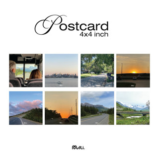 Postcard square โปสการ์ดแต่งห้องสี่เหลี่ยมจตุรัส