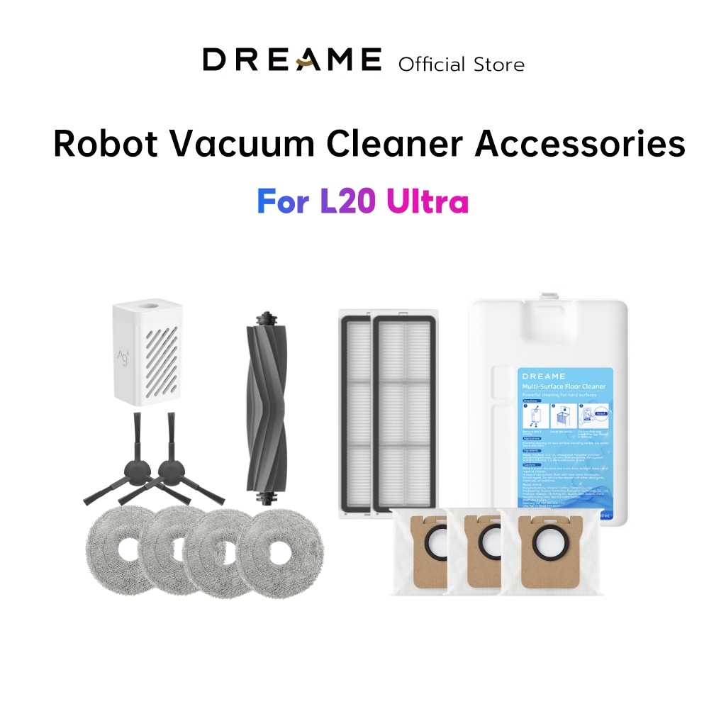Dreame L20 Ultra Accessories อุปกรณ์เสริมหุ่นยนต์ดูดฝุ่น
