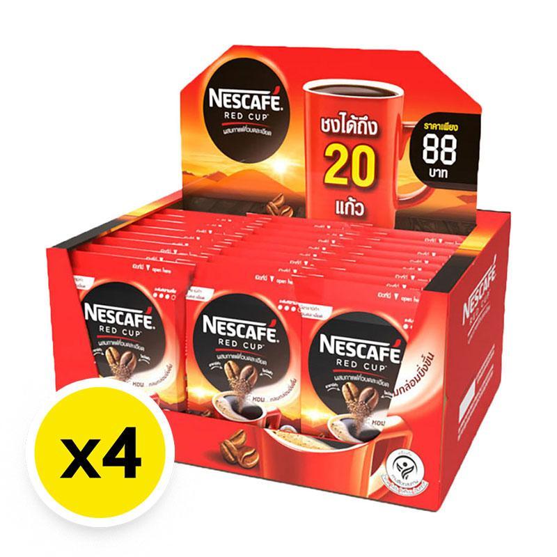 เนสกาแฟ เรดคัพ กาแฟสำเร็จรูป 40 ก. 24 ซอง x 4